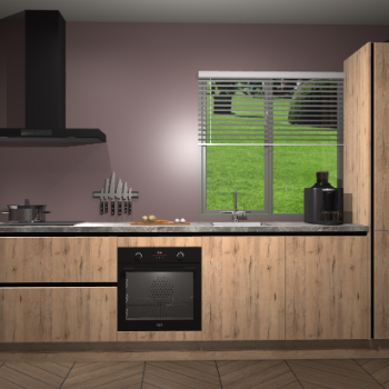 Madera Natuur greeploze keuken Antigua 45586