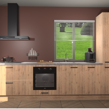 Madera Natuur keuken Antigua 44507