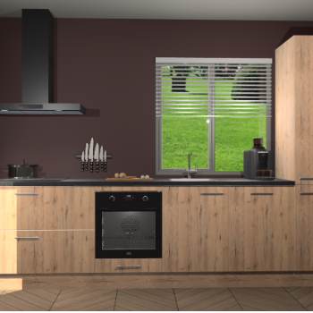 Madera Natuur keuken Antigua 44648