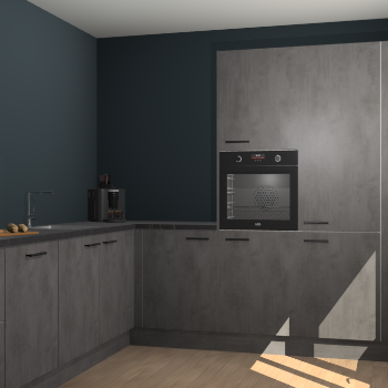 Beton Antraciet keuken Portland 79145