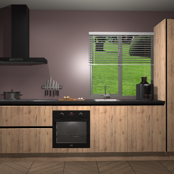 Madera Natuur greeploze keuken Antigua 45594