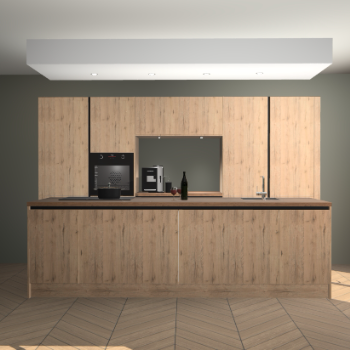 Madera Natuur greeploze keuken Lodz 66540