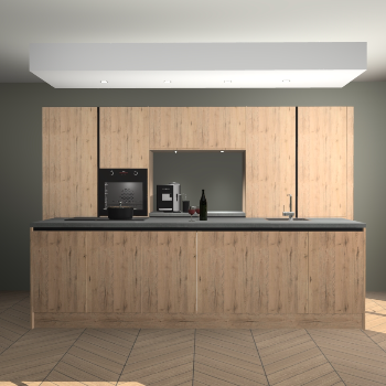 Madera Natuur greeploze keuken Lodz 66565