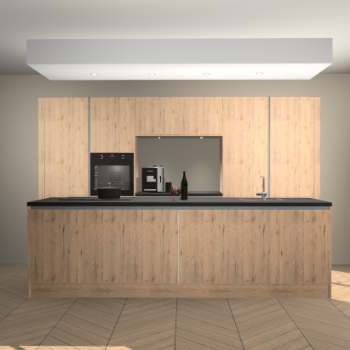 Madera Natuur greeploze keuken Lodz 66568