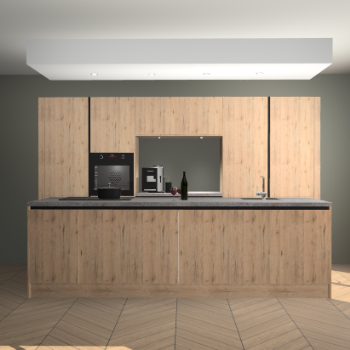 Madera Natuur greeploze keuken Lodz 66645