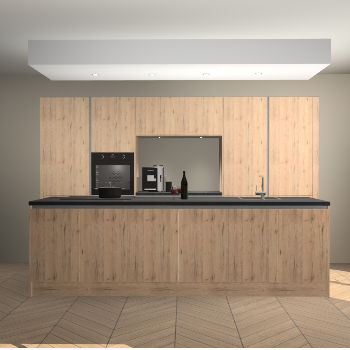 Madera Natuur greeploze keuken Lodz 66648