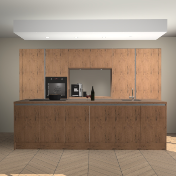 Astoria Eiken greeploze keuken Lodz 66708