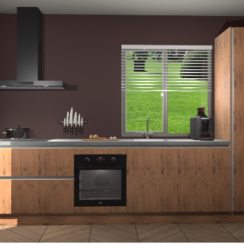 Astoria Eiken greeploze keuken Antigua 45096