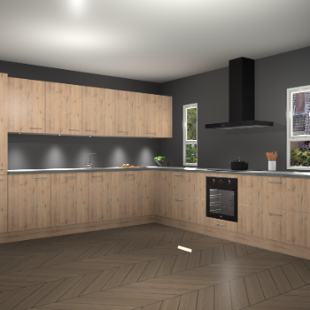 Madera Natuur keuken Solola 87503