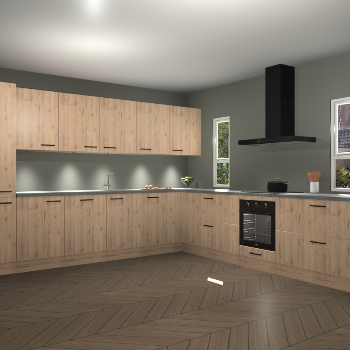 Madera Natuur keuken Solola 87505