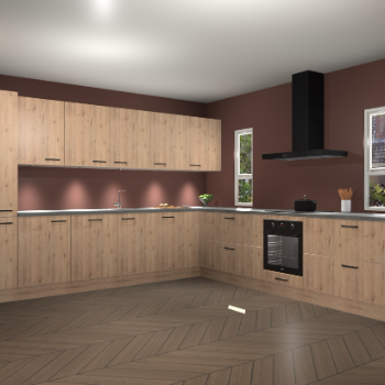 Madera Natuur keuken Solola 87506