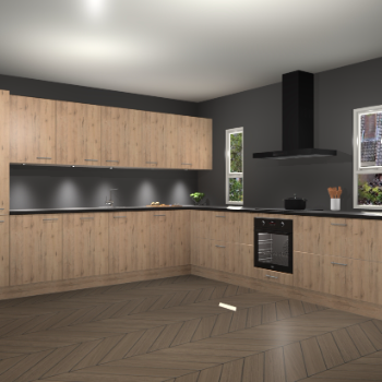 Madera Natuur keuken Solola 87514