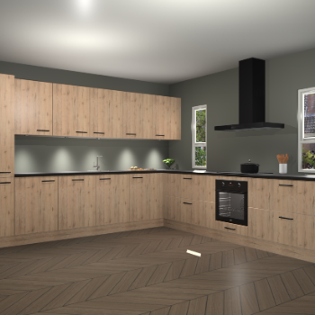 Madera Natuur keuken Solola 87516