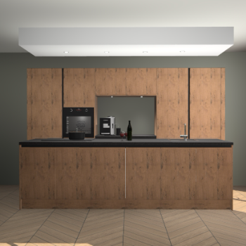 Astoria Eiken greeploze keuken Lodz 66790