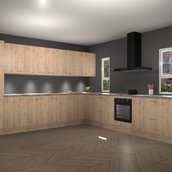 Madera Natuur keuken Solola 87521
