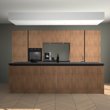 Astoria Eiken greeploze keuken Lodz 66896