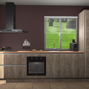 Cantaro Eiken greeploze keuken Antigua 43045