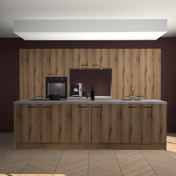 Goud Eiken keuken Lodz 64715