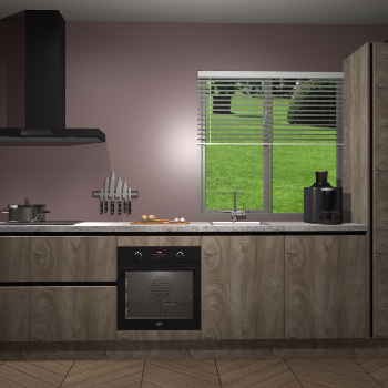 Cantaro Eiken greeploze keuken Antigua 43198