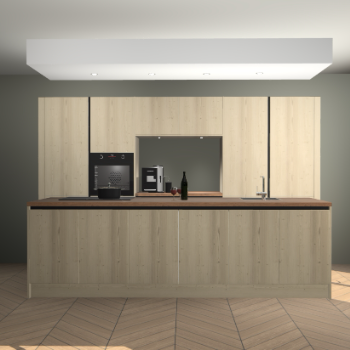 Vuren greeploze keuken Lodz 69751