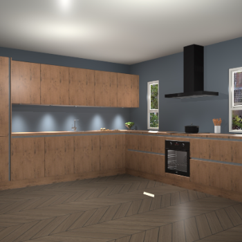 Astoria Eiken greeploze keuken Solola 87560