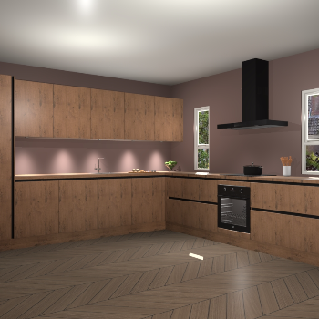 Astoria Eiken greeploze keuken Solola 87563