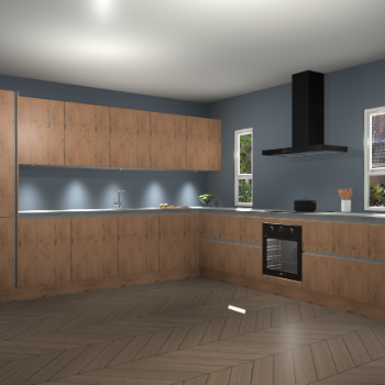 Astoria Eiken greeploze keuken Solola 87574