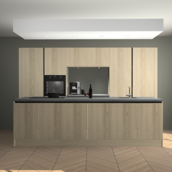 Vuren greeploze keuken Lodz 69770