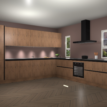 Astoria Eiken greeploze keuken Solola 87589