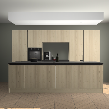 Vuren greeploze keuken Lodz 69865