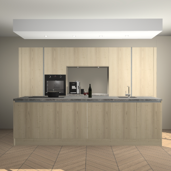 Vuren greeploze keuken Lodz 69868