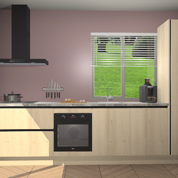 Vuren greeploze keuken Antigua 44994