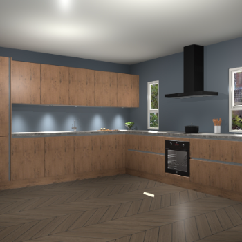 Astoria Eiken greeploze keuken Solola 87600