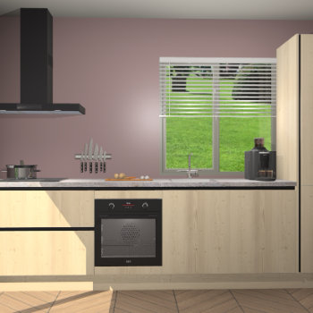 Vuren greeploze keuken Antigua 45012