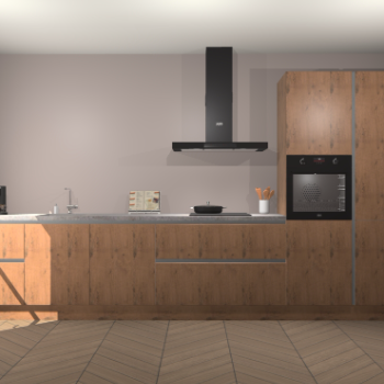 Astoria-Eiken greeploze keuken Leuven 48017