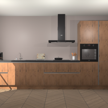 Astoria-Eiken greeploze keuken Leuven 48049