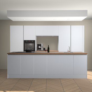 Sneeuwwitte greeploze keuken Lodz 66921