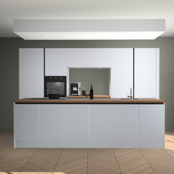 Sneeuwwitte greeploze keuken Lodz 66924