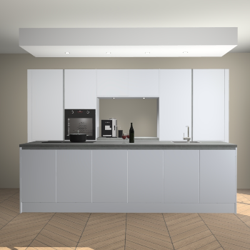 Sneeuwwitte greeploze keuken Lodz 66966