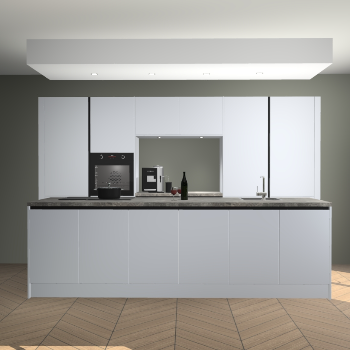 Sneeuwwitte greeploze keuken Lodz 66992