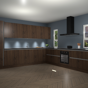 Noten greeploze keuken Solola 87935