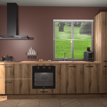 Goud Eiken keuken Antigua 43202