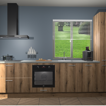 Goud Eiken keuken Antigua 43206