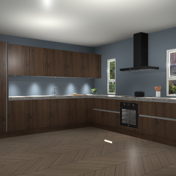 Noten greeploze keuken Solola 87947