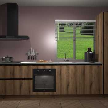 Goud Eiken greeploze keuken Antigua 43210