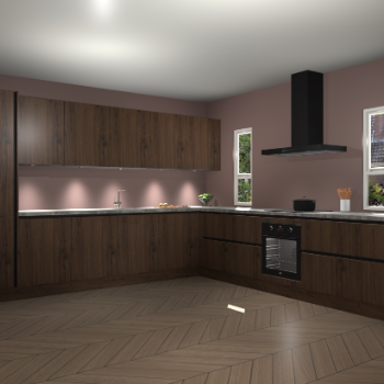 Noten greeploze keuken Solola 87951