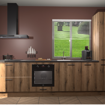 Goud Eiken keuken Antigua 43215