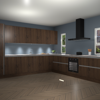 Noten greeploze keuken Solola 87954