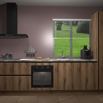 Goud Eiken greeploze keuken Antigua 43245