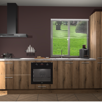 Goud Eiken keuken Antigua 43487